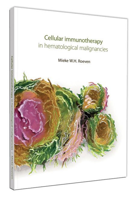 Cover proefschrift 'Cellular immunotherapy'
